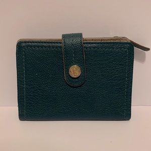 RELIC Turquoise and Brown Wallet